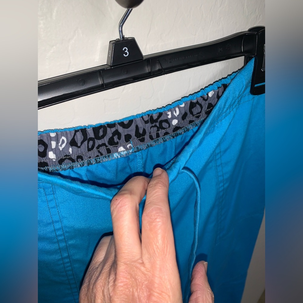 SCRUBSTAR Turquoise Drawstring Scrubs Pants - Picture 4 of 9